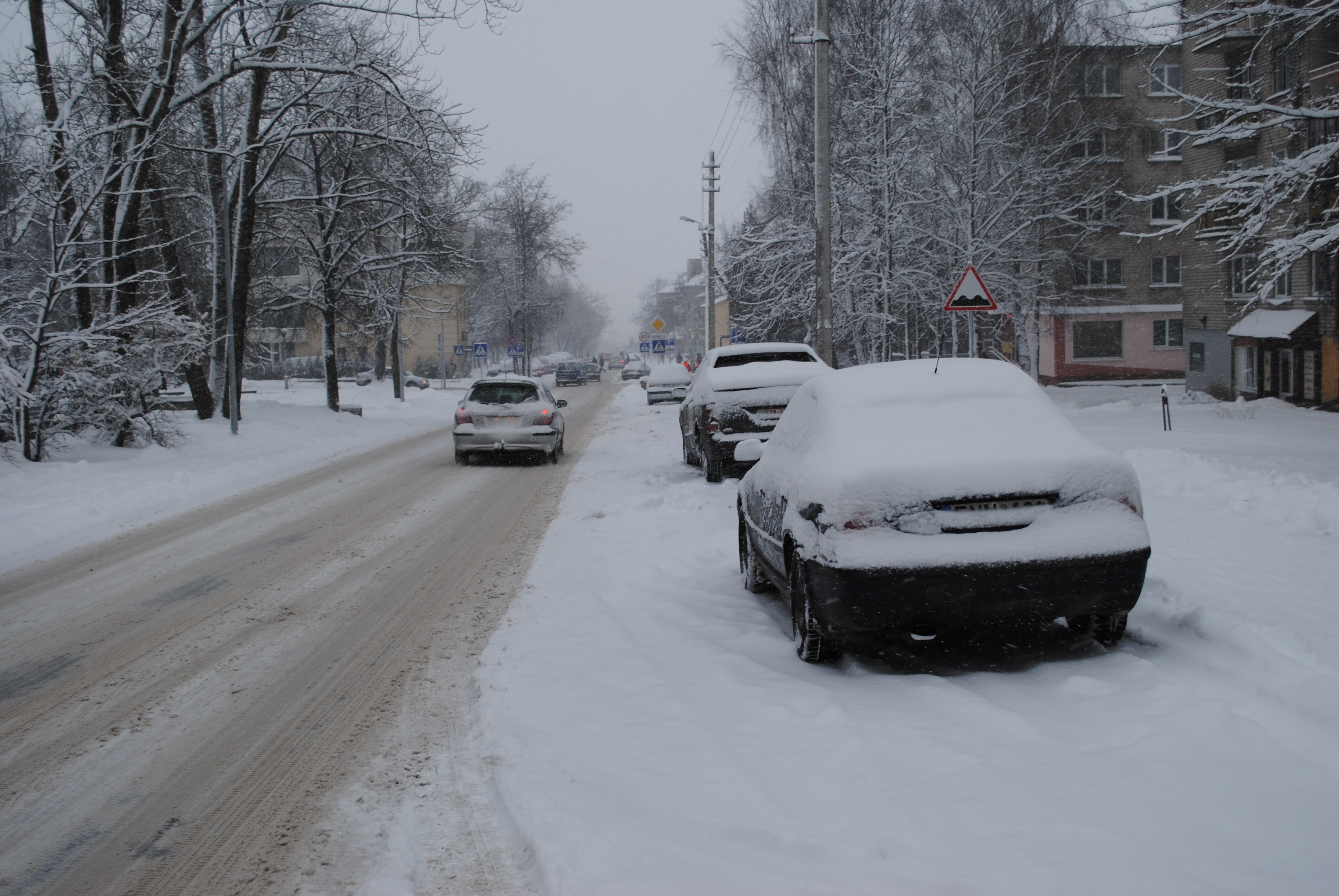 Pasnigus, Vytauto Didžiojo gatvėje pastatyti automobilį nėra taip paprasta.