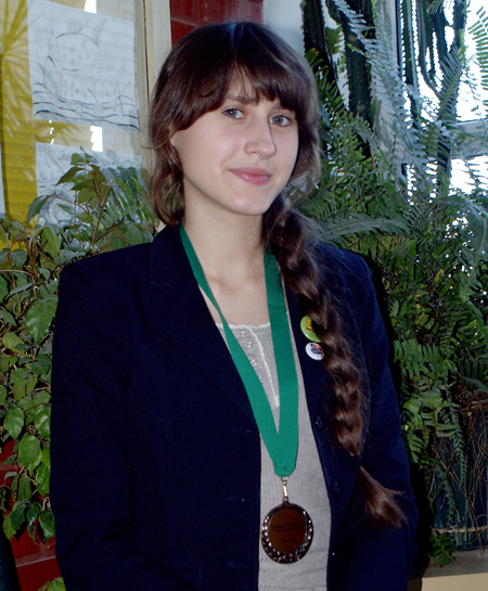 Mokyklos pasididžiavimas – Augustė Ambrazaitė.